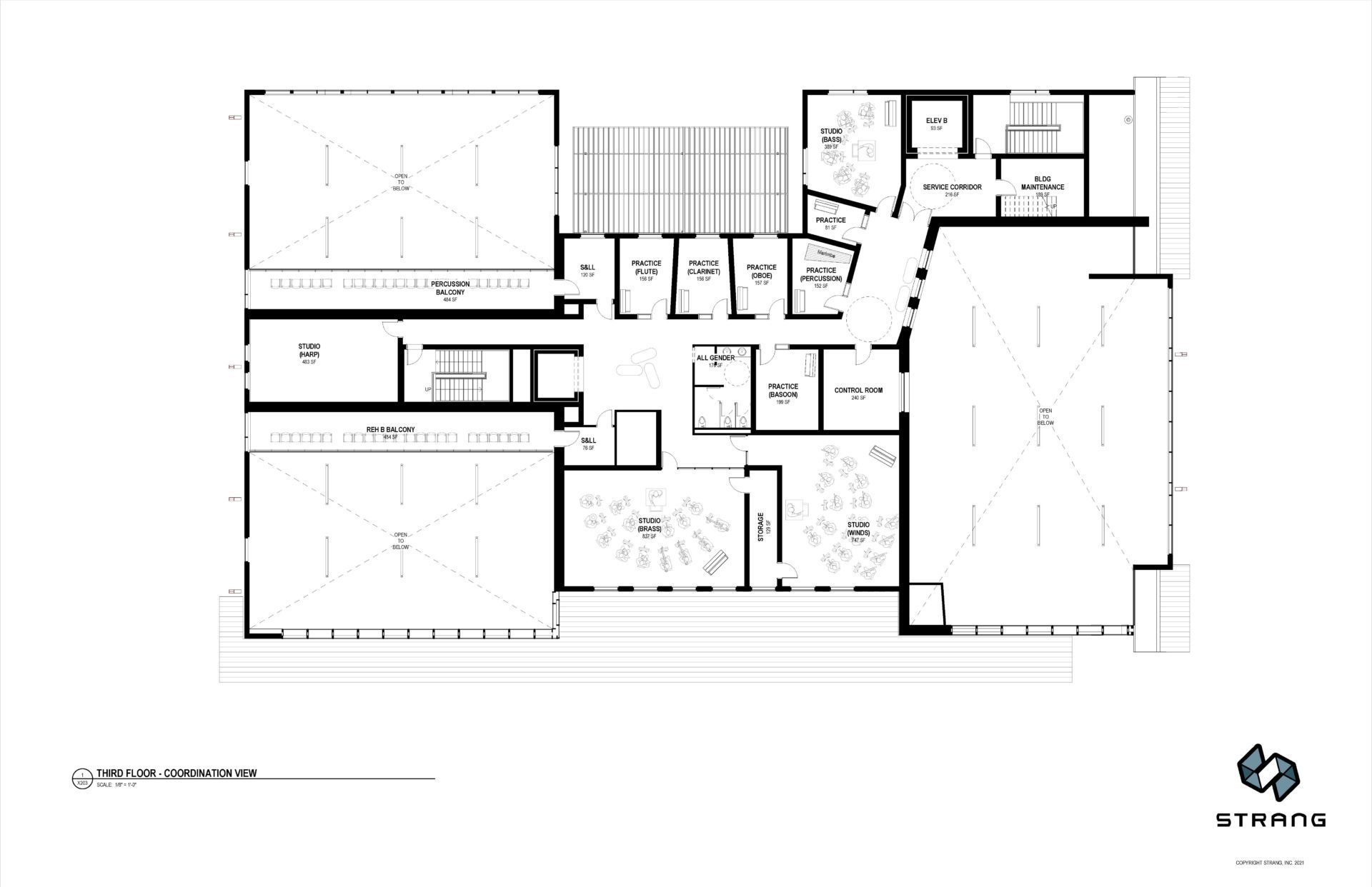Hamel Music Center Rehearsal Hall