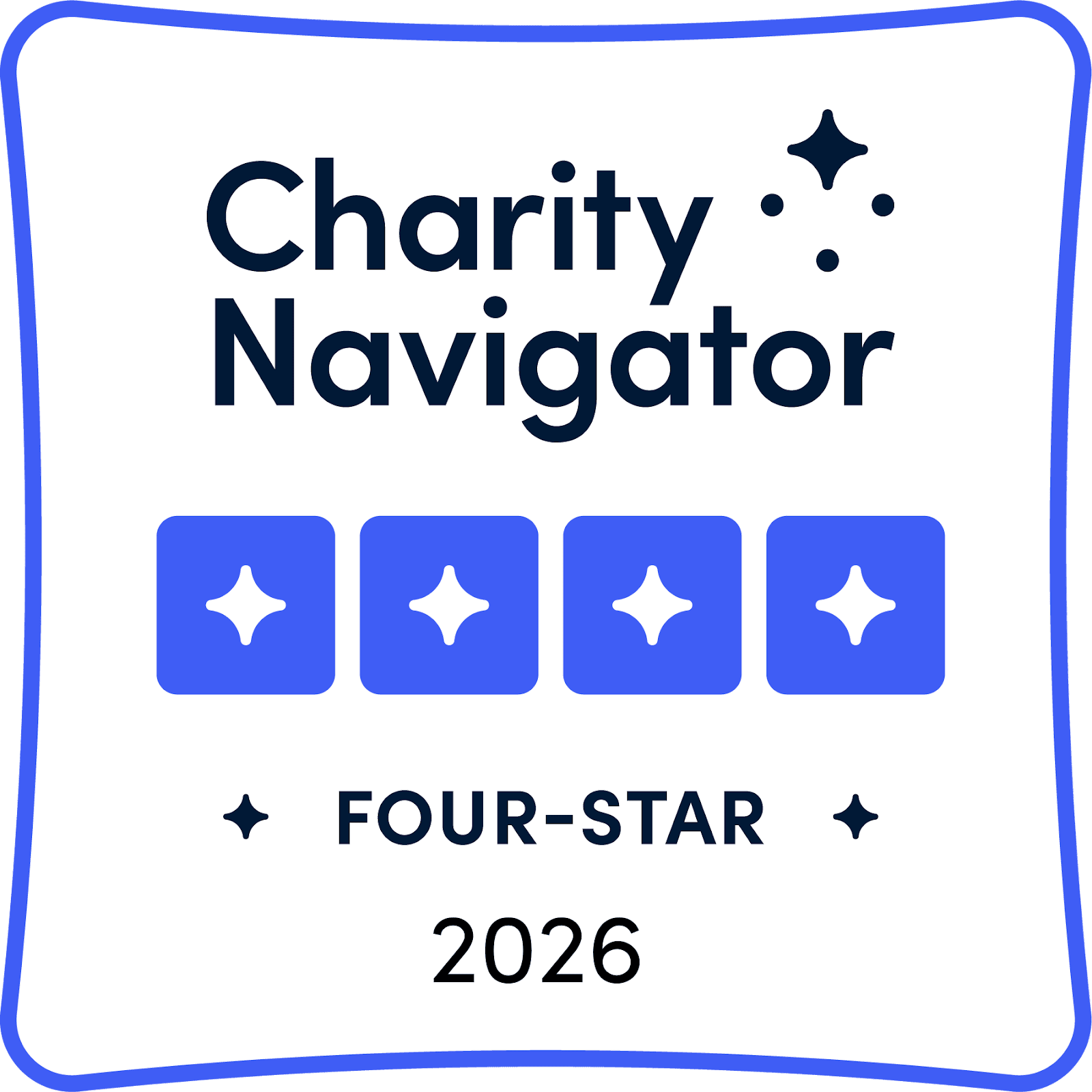Charity Navigator Four-Star Rating 2026