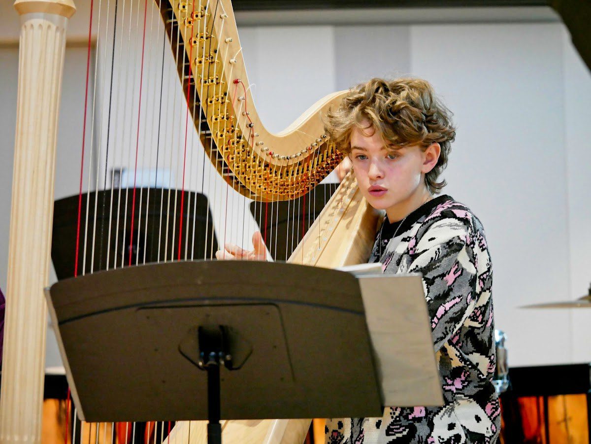 WYSO Philharmonia rehearsal at the WYSO Center for Music