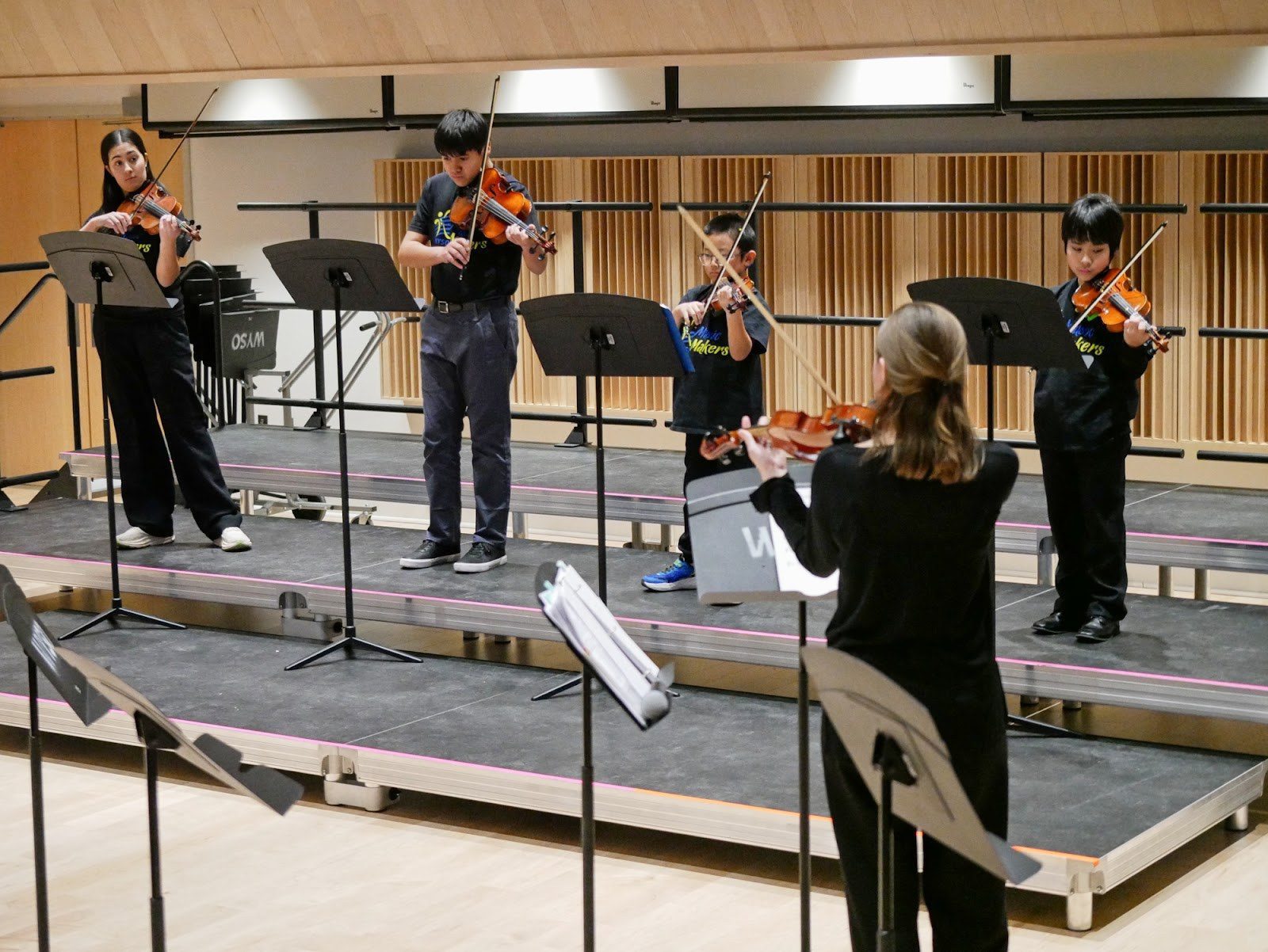 WYSO Music Makers students performing